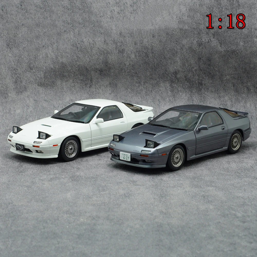 WHELART 1:18 modèle de voiture entièrement ouvert en alliage RX7 FC3S exclusif pour la Collection d'exposition HEC de pékin