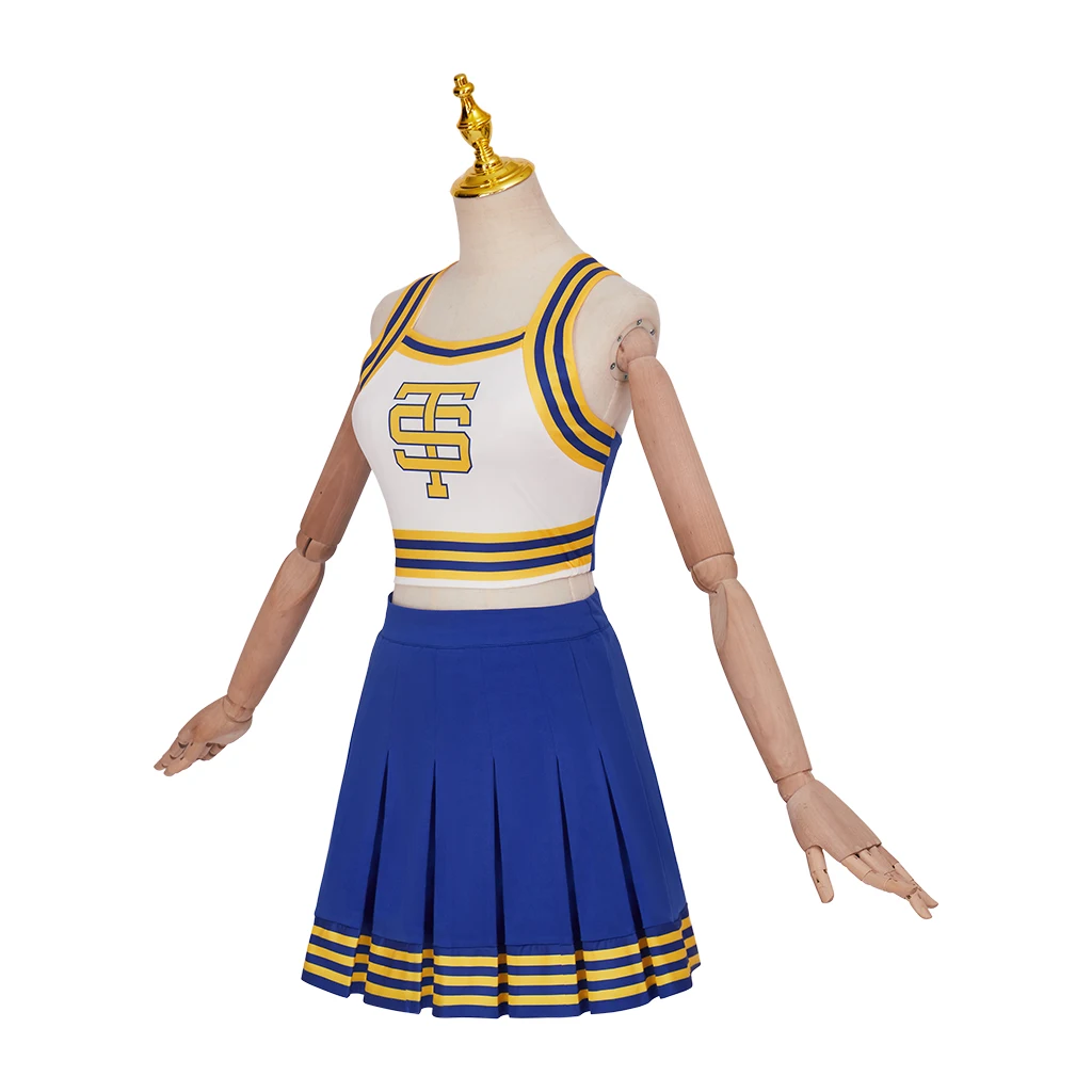 In Stock Famous Singer Cosplay  Girl Women Cheering Team Costume Uniform  Sports Suit Two Piece Set Women Halloween Costume