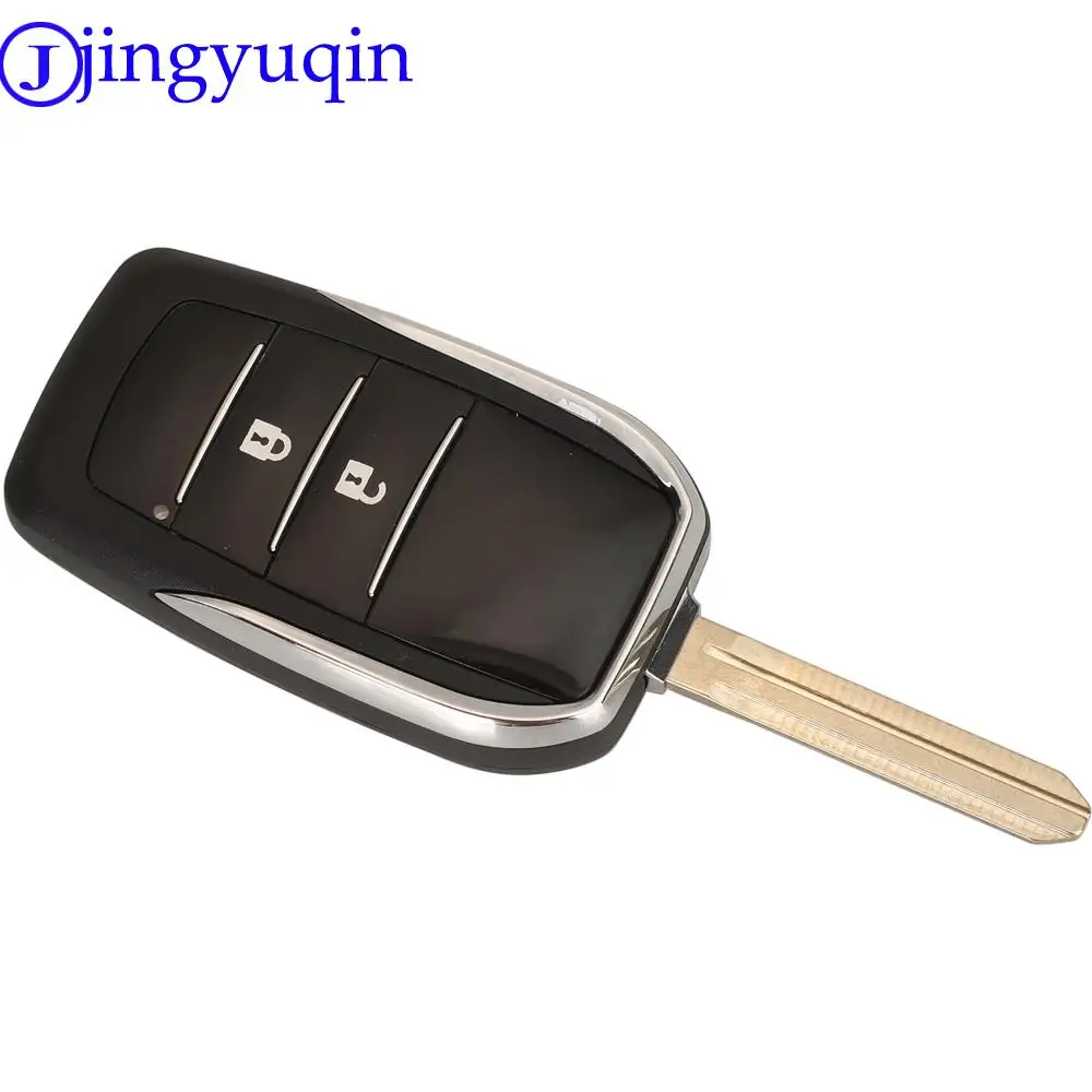 jingyuqin Remote Case Car Key Shell For Toyota Yaris Carina Corolla Avensis For Lexus ES RX LS GS IS200 RX300 ES300 LS400 GX460