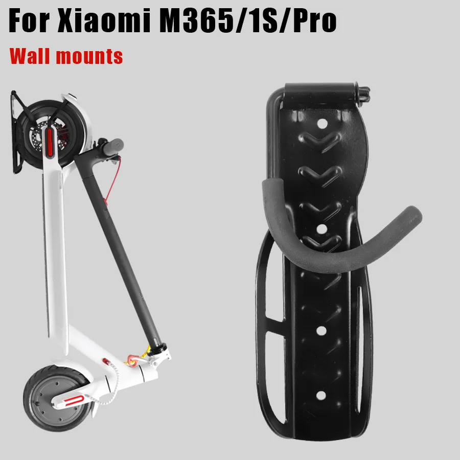 Electric Scooter Wall Mounted Hanger For Xiaomi M365/Pro 1S Mi3 Scooter Wall Holder Hanging Storage Hook Skateboard Accessories