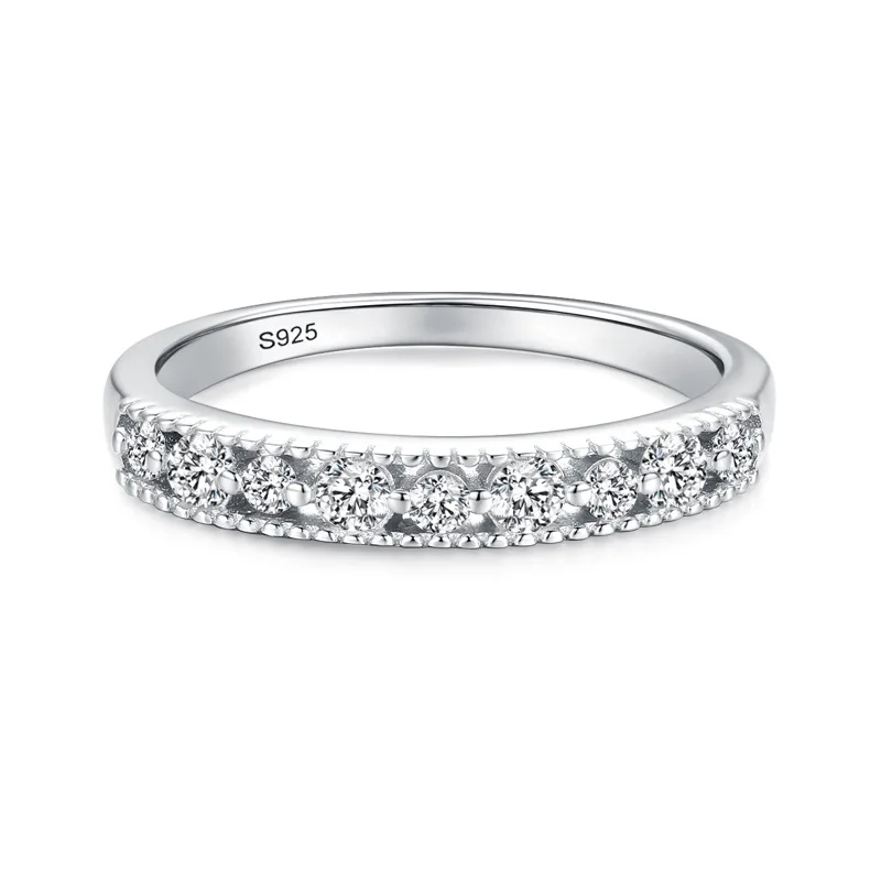 

Fashion Classic 925 Sterling Bijoux En Argent Custom Silver Jewelry Minimalist Rings