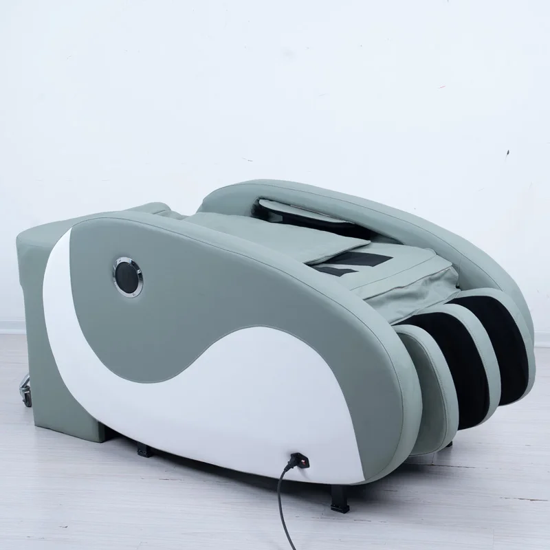 

Electric Facial Massage Bed for Salon Beauty With Grey Green Leather Lash Bed and Treatment Table