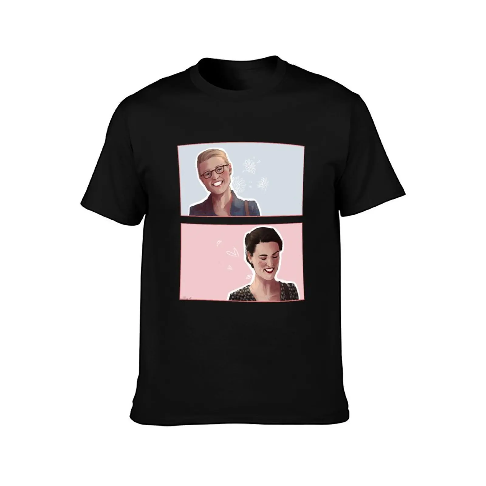 Idiots in love-2 T-Shirt Summer Casual Cotton Tee Oversized Streetwear Tops Vintage Graphic Print Loose Fit Short Sleeve