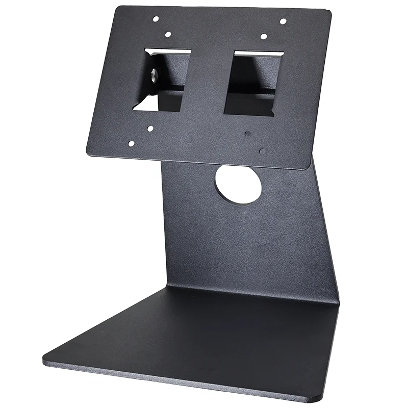 DZ05 All-Metal POS Monitor Stand，Universal Computer Monitor Stand with Folding Adjustable Height Base