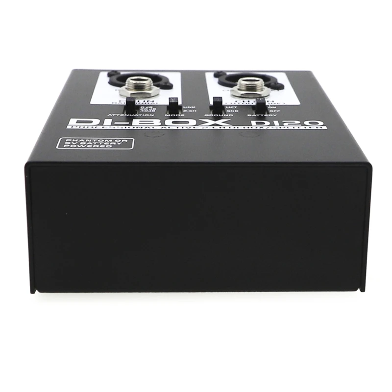 2Channel Active BOX Balanced Output for Musician Professional DIRECT Box