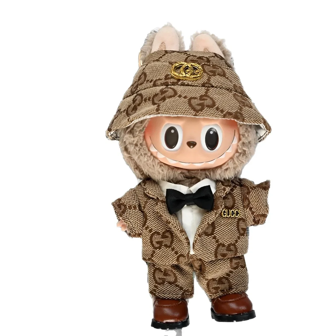 [Clothes only] one two, three generations labubu clothes 17cm pendant doll labu cloth doll clothes