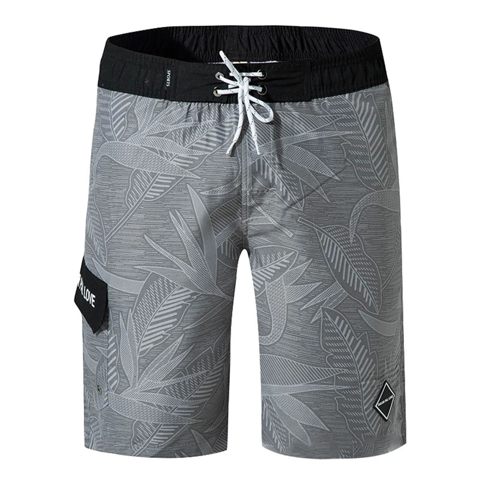 

2024 Summer New Beach Pants Men'S Beach Pants Casual Shorts Men'S Sweatpants Plus Size Beach Shorts Fashion Quick-Drying