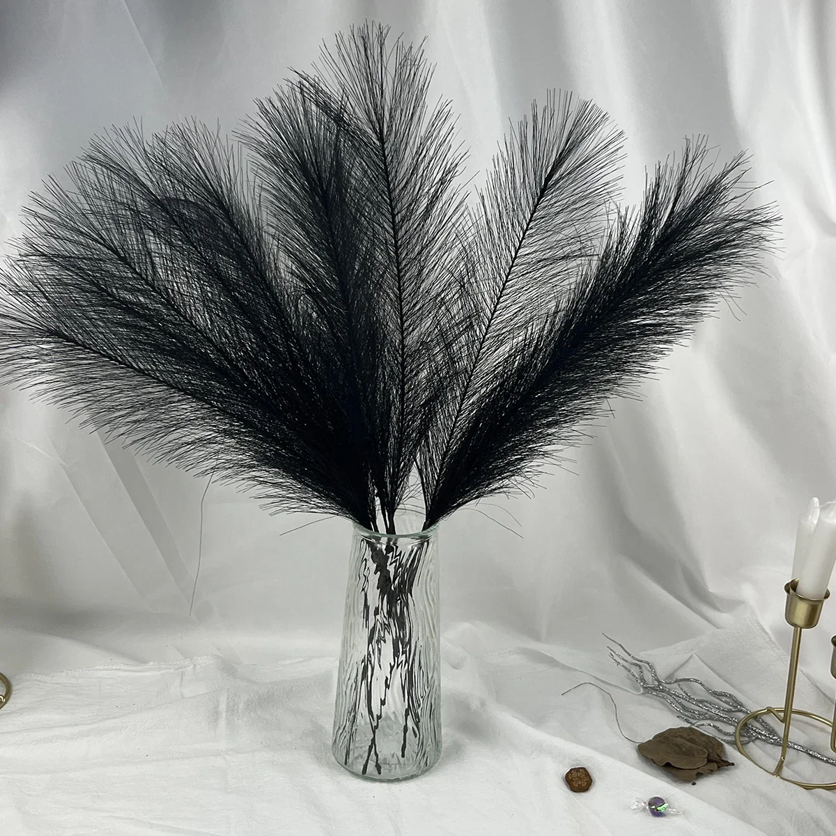 

7pcs Fluffy Pampas Grass Decor Flower Fake Plant Reed Simulated Wedding Party Decoration Artificial Flowers Garden decoration