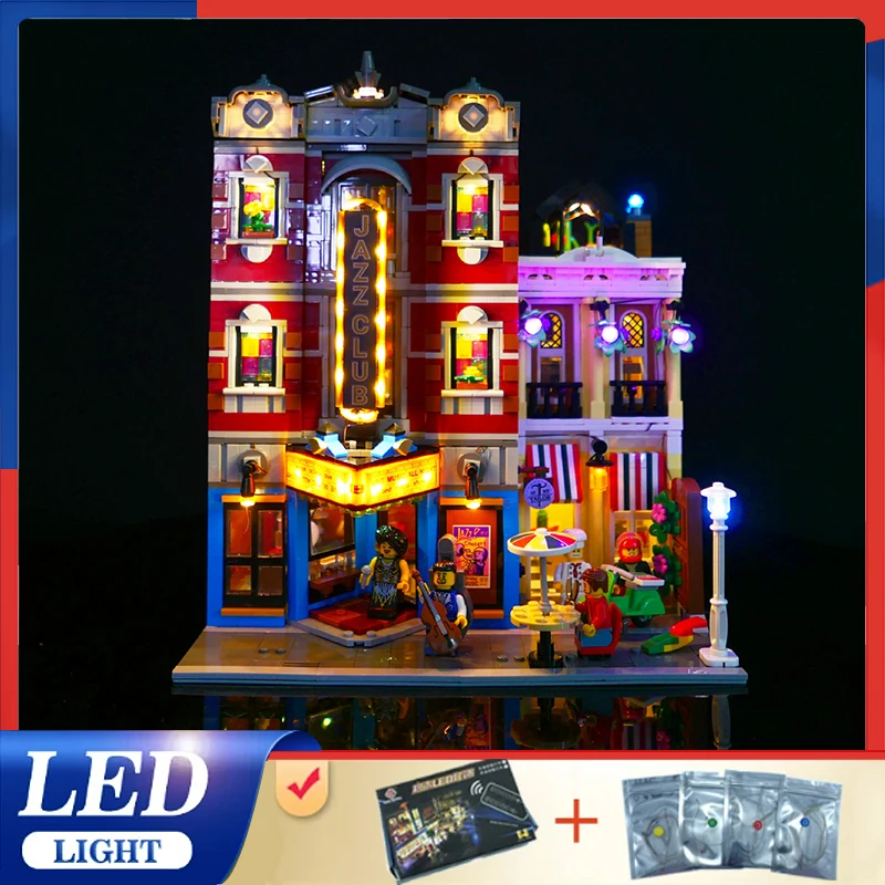 

Diy LED Light Kit For LEGO 10312 Jazz Club & Pizzeria (Only LED Light,Without Blocks Model )