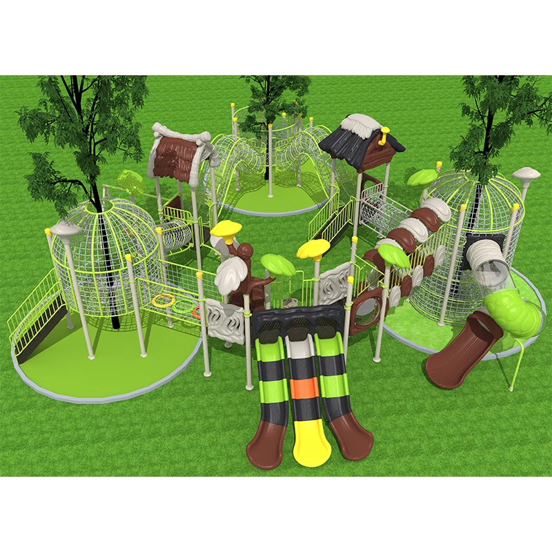 Children Playground Outdoor Playground Equipment Plastic Garden Playground Child Outside Climb Play Ground