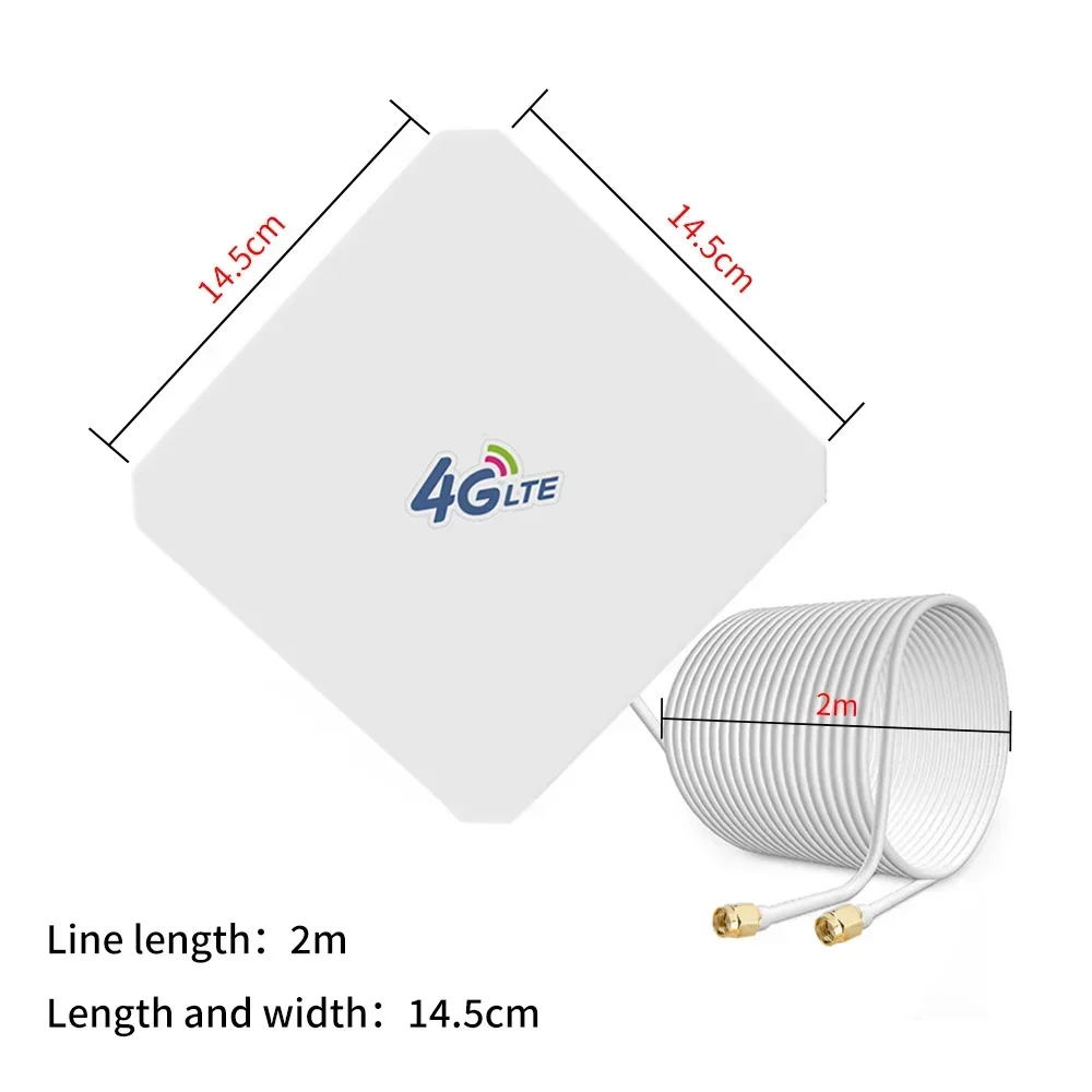 Clearance Sale 4G External Wifi Antenna 5dBi Directional Wide Band MIMO SMA TS9 CRC9 High Gain 3 Meter Outdoor Router 4g Antenna