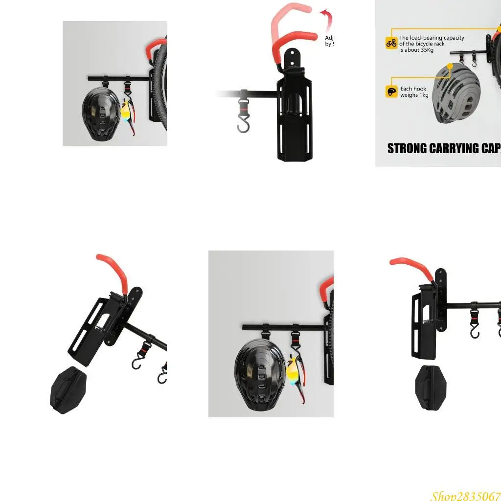 

Cycling Storage Hanging Hook Bicycles Wall Mount Rack Fixed Hanging Hook 831F