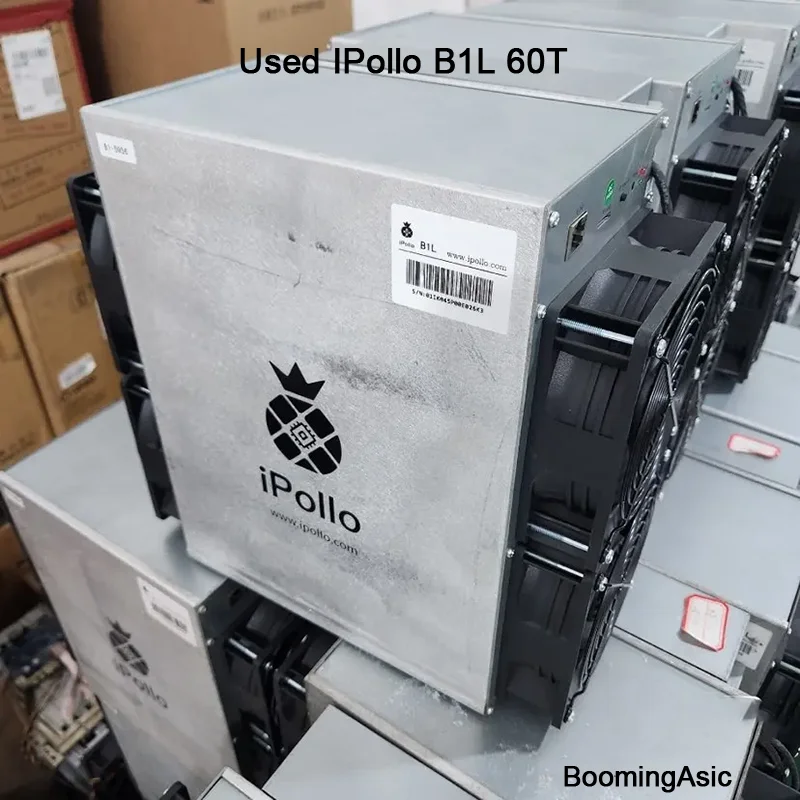 Ipollo Bergmann b1l Raum btc bch Bitcoin Miner 58./s 60t 50-60t asic Bergbau maschine 3000w mit Netzteil