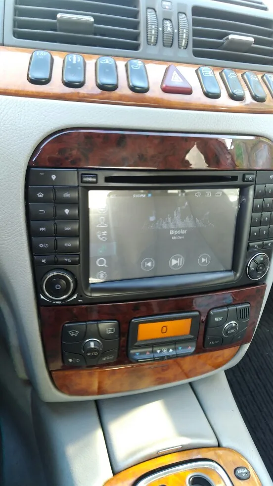 CHSTEK Car Radio Android 13 Carplay For Mercedes Benz S/CL Class W220 W215 S320 S430 Multimedia Bluetooth Navigation WIFI 4G GPS