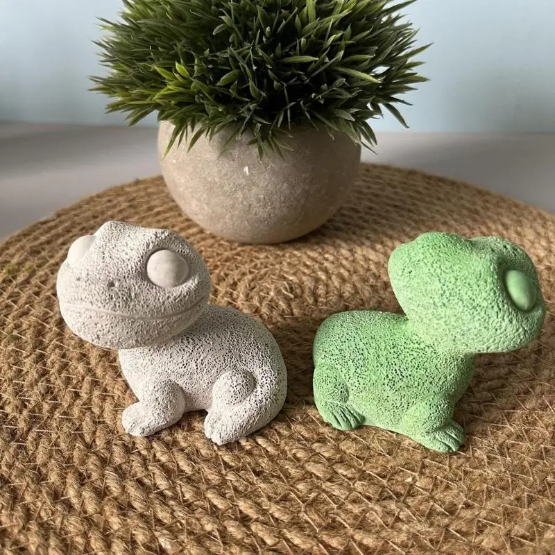 E8BD سيليكون قوالب السحالي الصغيرة شمعة قوالب اليدوية زخرفة قوالب الايبوكسي الراتنج قوالب اللدائن قوالب لصنع الشموع