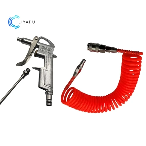 Herramientas de aire del compresor 3M 6M 9M 12M tubo de PU de alta presión resorte de Gas tubo espiral neumático tubo de acoplamiento rápido UE tipo UE/JP