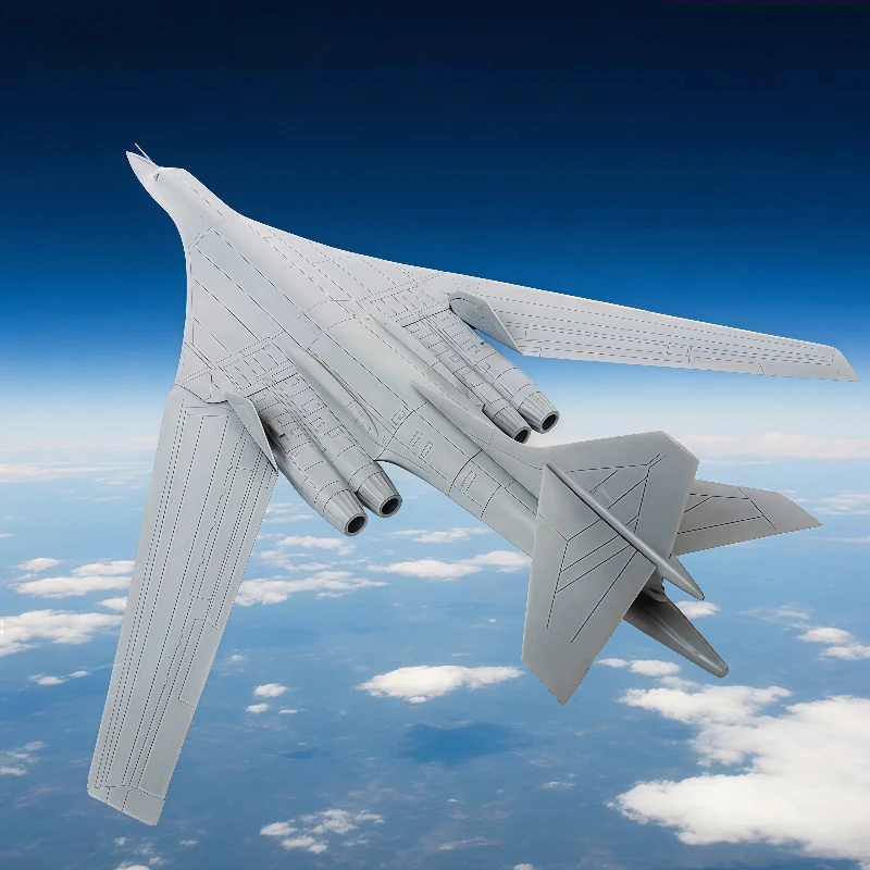 

Масштабная модель стратегического бомбардировщика Ту-160 «Блэкджек» (1:144), пластиковый конструктор, военная модель самолета, игрушка для мальчиков, подарки для песочницы
