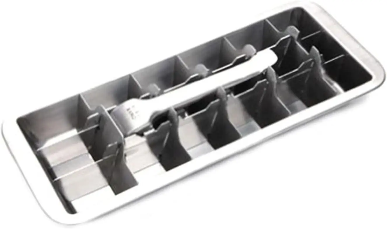 

18/8 Stainless Steel # ICE001 18 Slot Ice Cube Tray