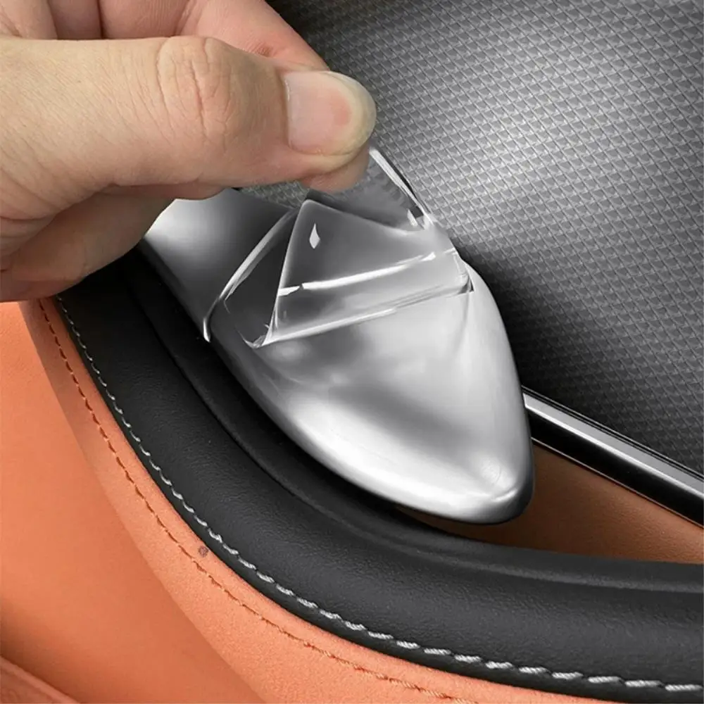 Car Upgrade For BYD Sealion 7 Sea Lion 07 EV 2024 2025 2026 Drip Glue Material Interior Door Handle Decorative Sticker