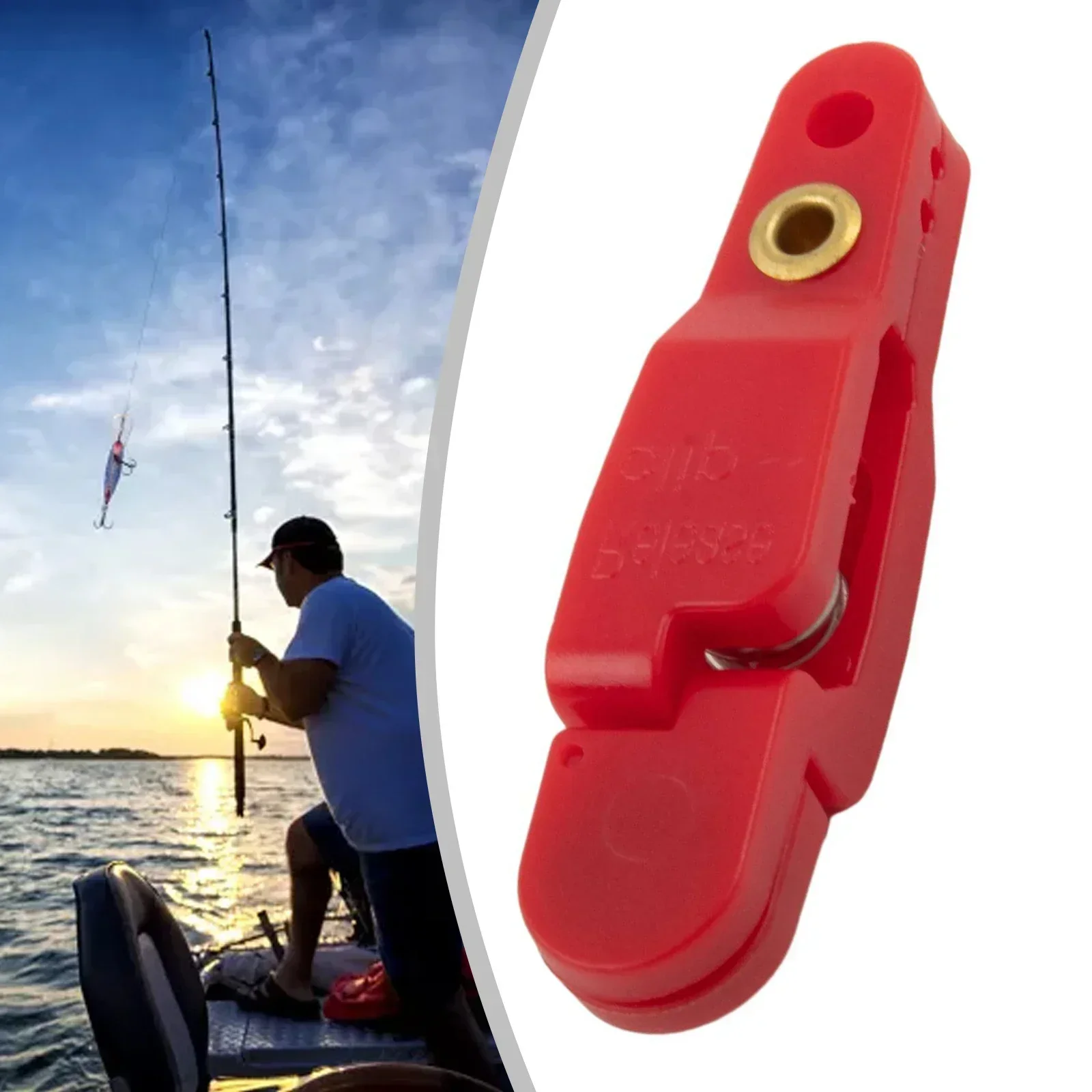 Offshore Fishing Snap Weight Release Clip Line Clip With Split Rings Pin In Pad For Used As A Planer Kite Drop Stand