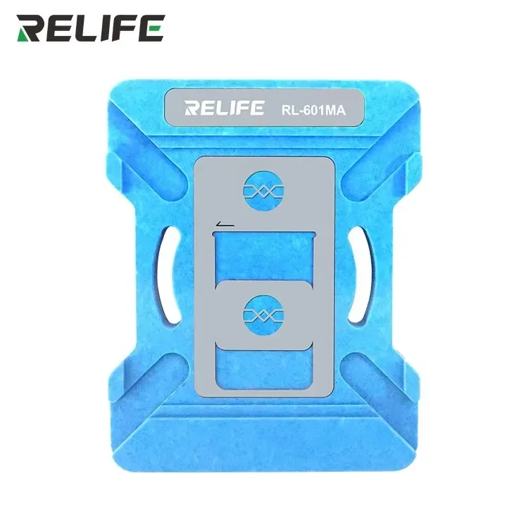 RELIFE RL-601MA Universal CPU Reballing Stencil Platform for iPhone Series and Android Series IC Chip Planting Tin Template Fix