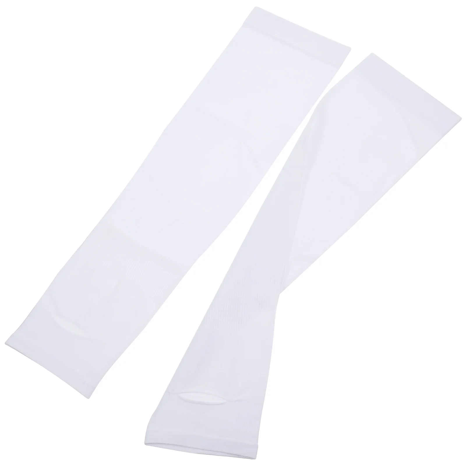 

1 Pair Breathable Arm Sleeves Sun Protection Uv Blocking Reusable Ice Sleeve For Women Cycling Running Outdoor Sports Fishing