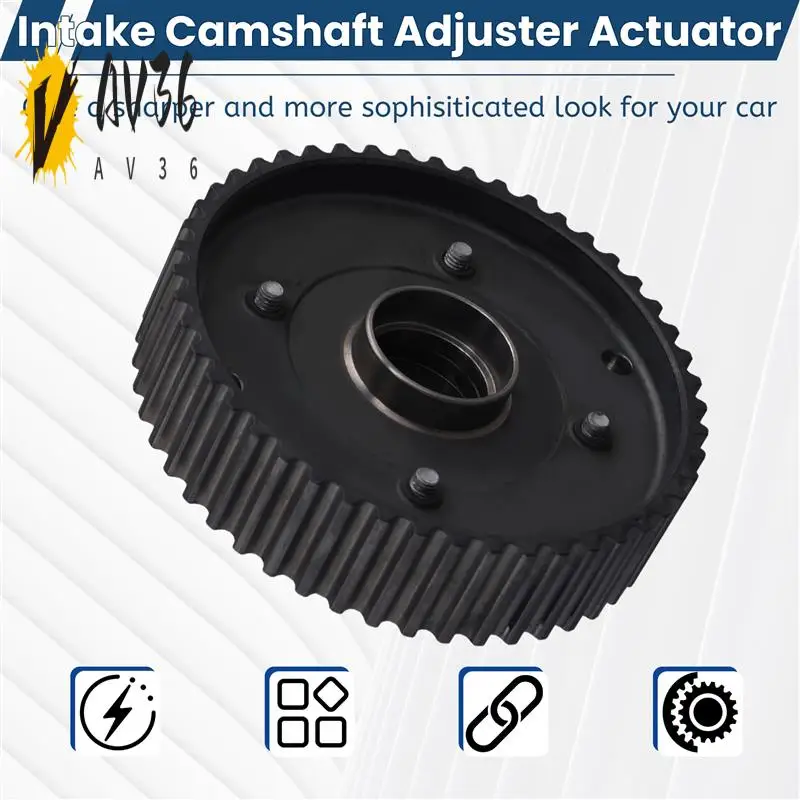 

AV36-484H-1006050AB Intake Camshaft Adjuster Actuator For Chery Tiggo MVM 484 Engine A5 A3 EASTER V5 VVT Timing Belt Gear