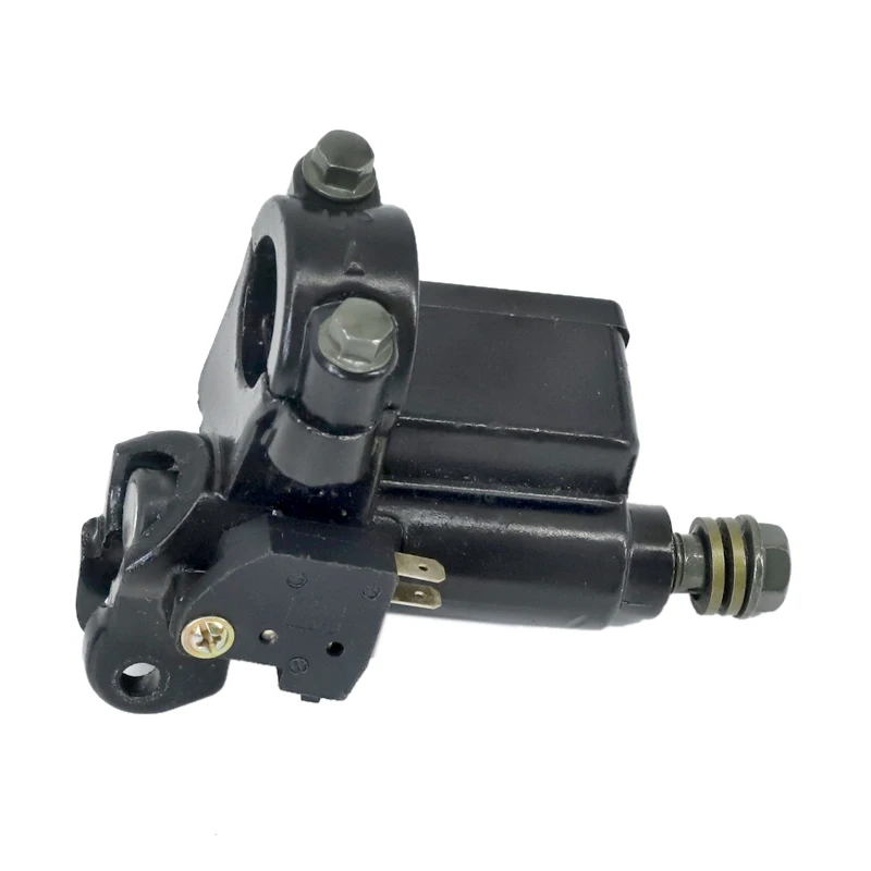 Cilindro maestro de freno delantero Universal para motocicleta, bomba de freno hidráulico de 22MM, palanca de embrague negra para Yamaha, Suzuki,