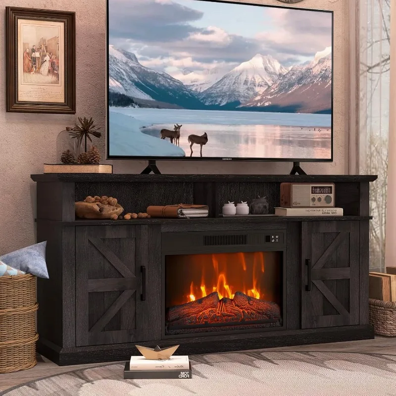 Fireplace TV Stand for TVs Up to 65