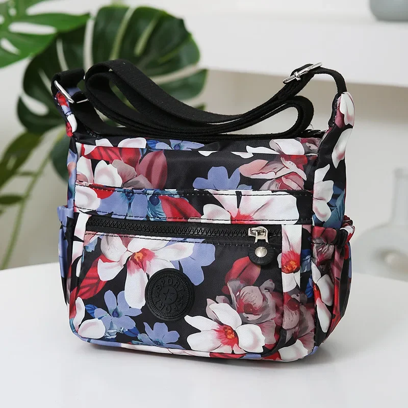 Nylon Printing Crossbody Bags for Women 2023 Fashion Trends Girls Handbags and Purses Small Shoulder Messenger  Bag