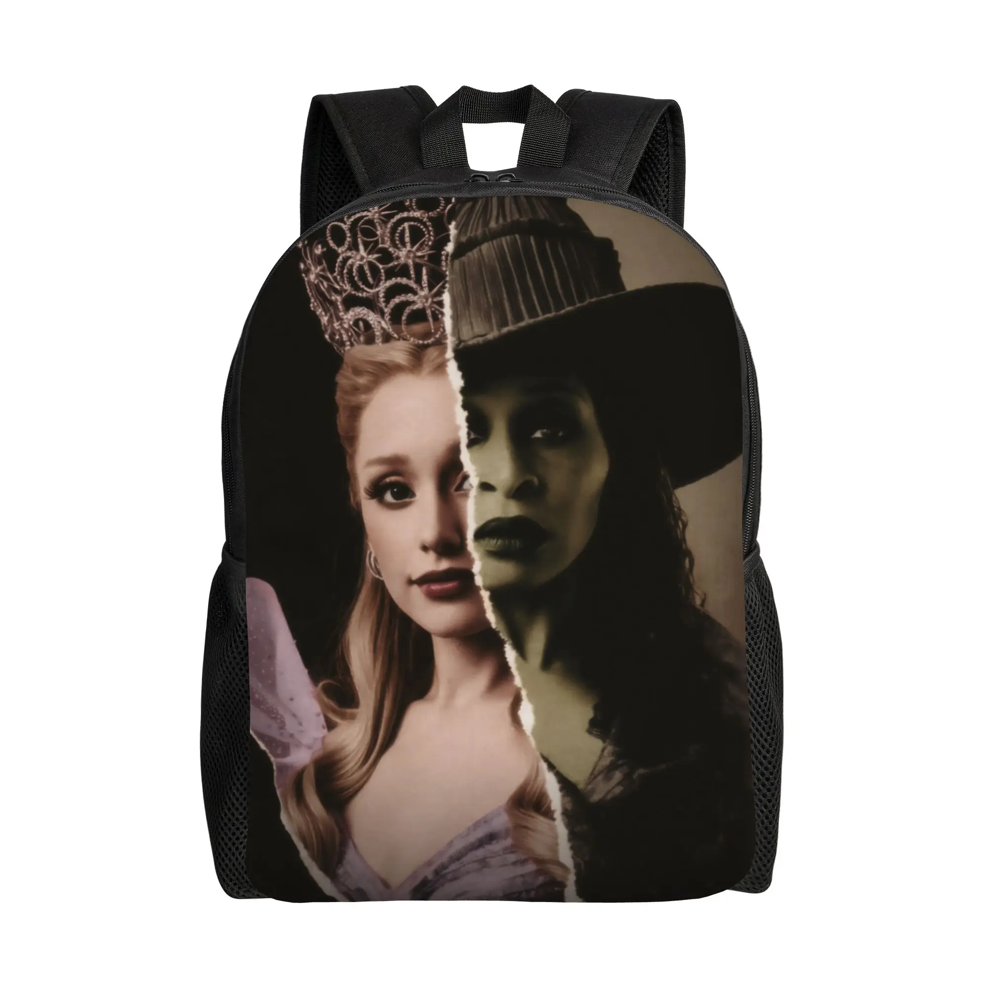 

Рюкзак Wicked For Good Elphaba Glinda для мужчин и женщин, повседневный, студенческий, для походов, путешествий, городской, спортивный, с принтом из мюзикла «Ведьмы»