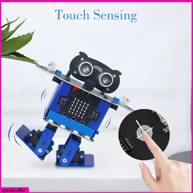 A65Z Happybot Programming Car Robot Programming Car +XR Scratch Biped Walking Dance Music Micro:Bit Motherboard APP - Image 3