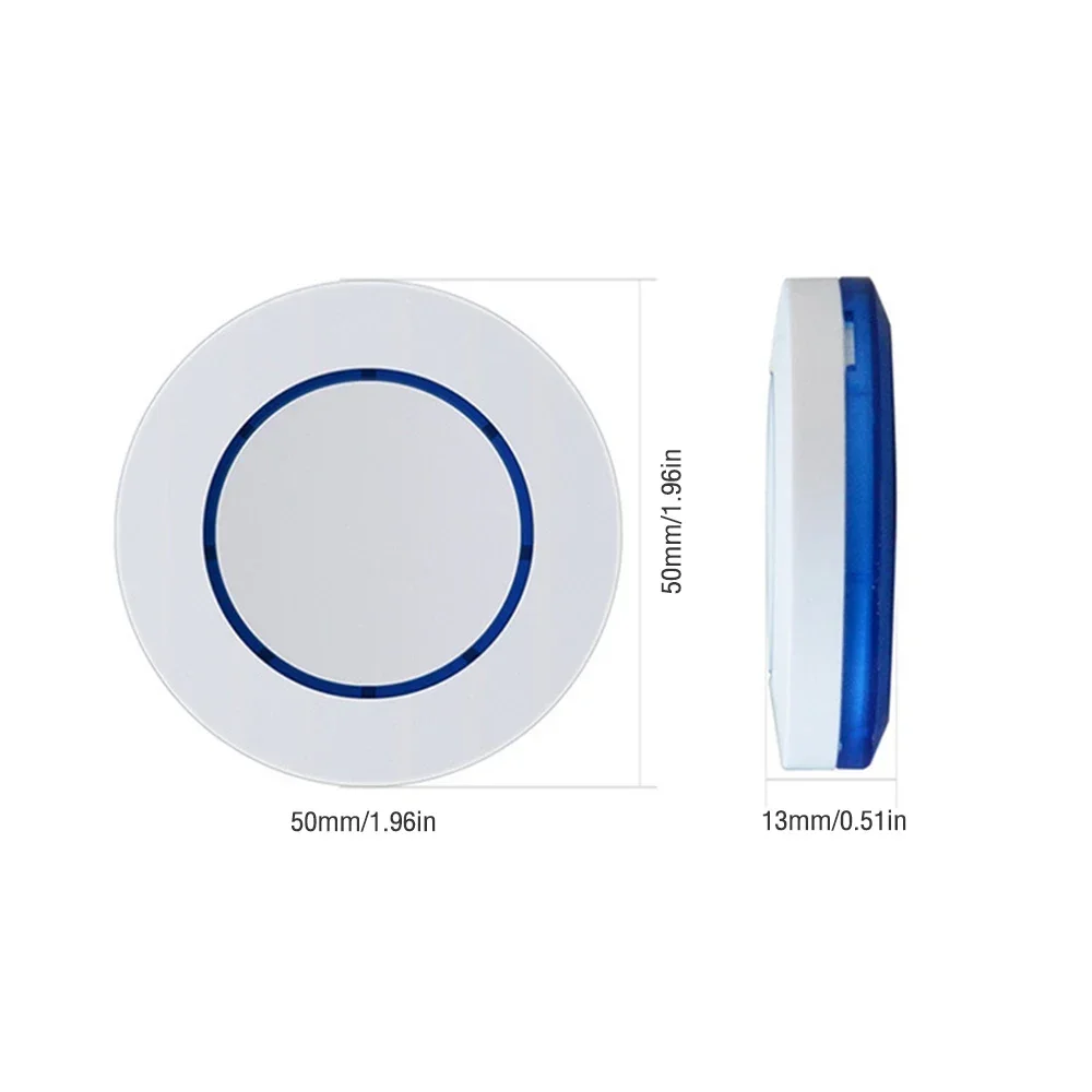 RF 433MHz ワイヤレスリモコンライトスイッチ 220V 110V 10A リレーレシーバー ミニ丸型ボタン壁パネルスイッチ LEDランプ用