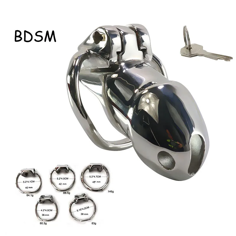 Sex Toys Long/short Chastity Device Cage, Male Stainless Steel Urethral Lock Penis Cage, Penis Ring Adult Erotic Products Gay18