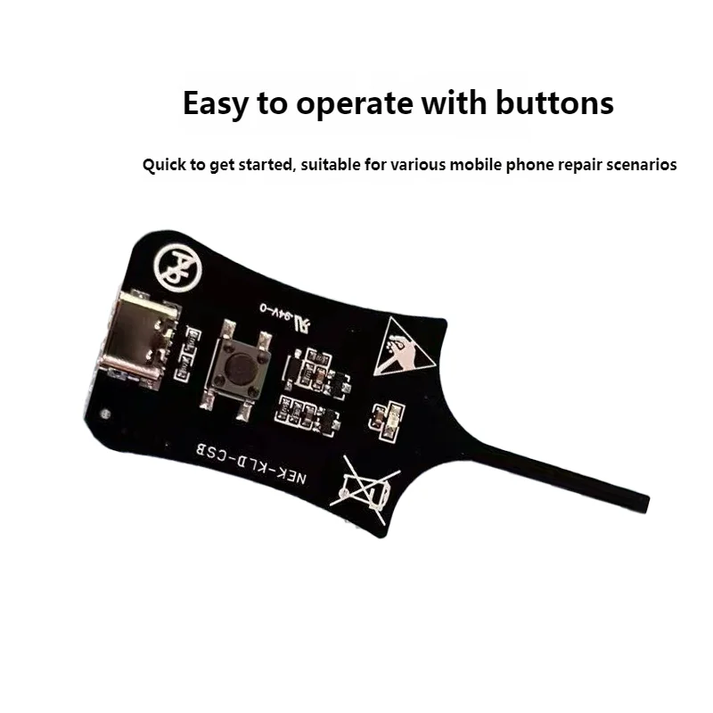 HENGTONG Inductance Tester Powered Electromagnetic Detector with LED Indicator for Quick Mobile Motherboard Fault Finding