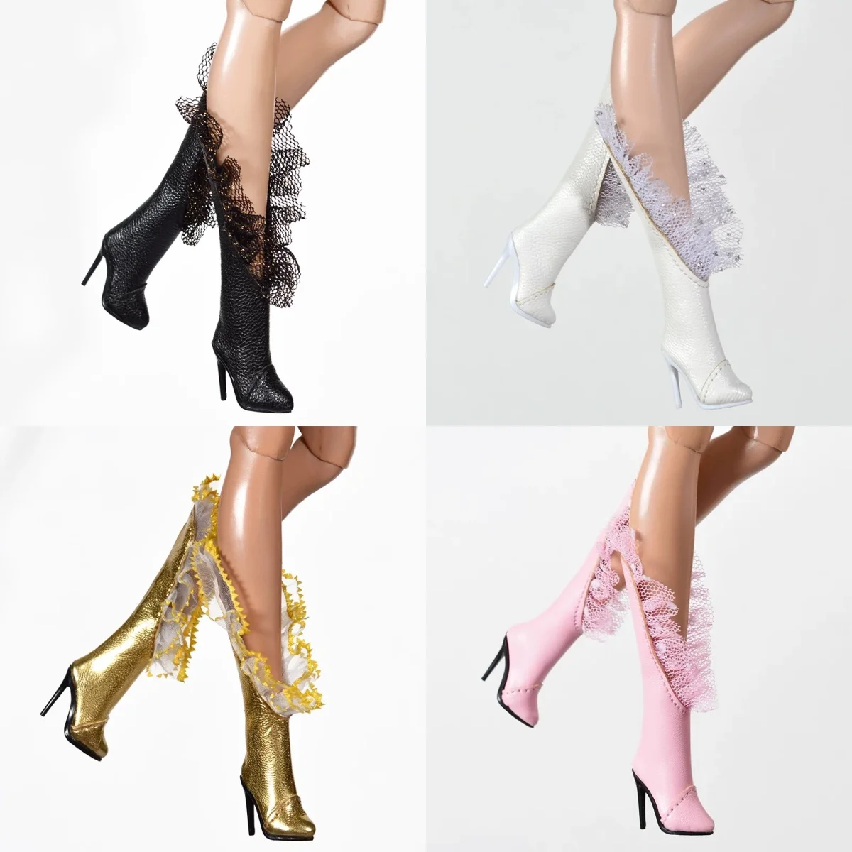bottes-en-cuir-a-dentelle-design-tendance-talons-hauts-pour-poupee-supermannequin-fr-babi-1-6-accessoires-de-deguisement