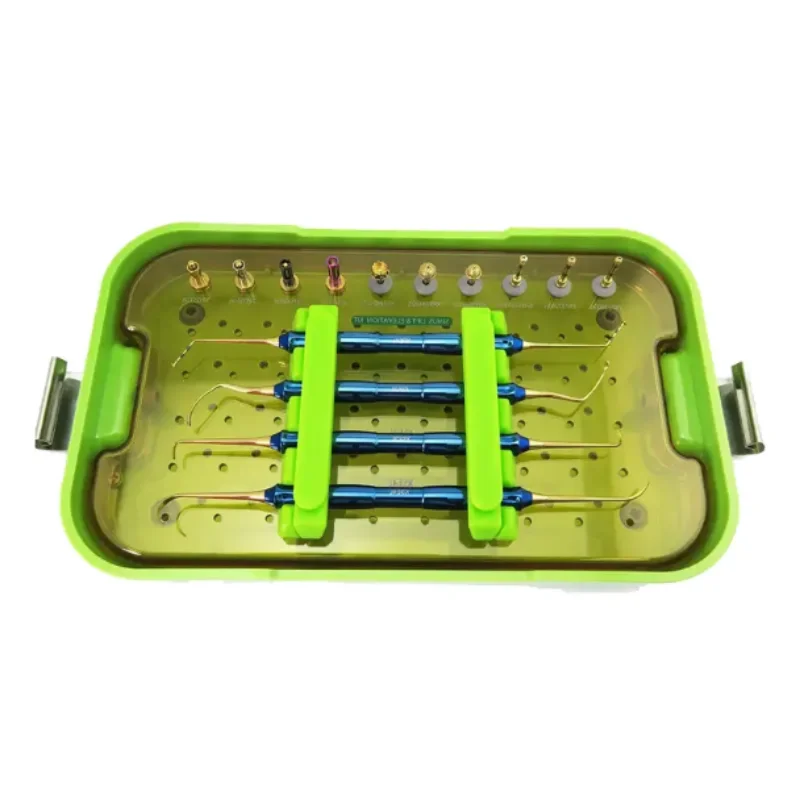 

Dentium DASK Implant Kit for Implant Use/Diamond-coated Drills Set With 4 Drills Stops