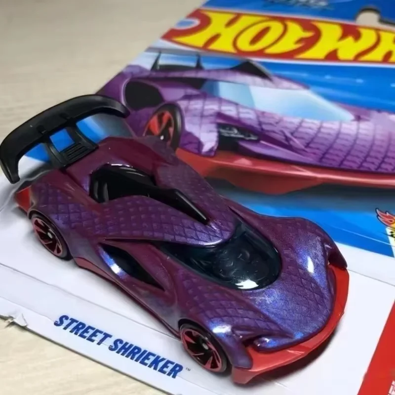 

Origin2025-66 Hot Wheels Игрушечная машинка 1/64 Hotwheels Super Car Street Shrieker Металлическая литая модель игрушечного транспортного средства 2025c Подарки на день рождения