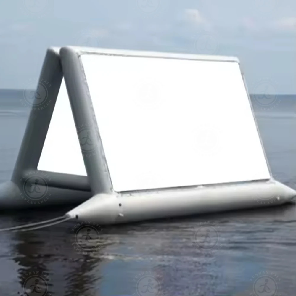 Custom Inflatable Water Floating Billboard for Advertising Inflatable Frame Water Advertising Billboard Float