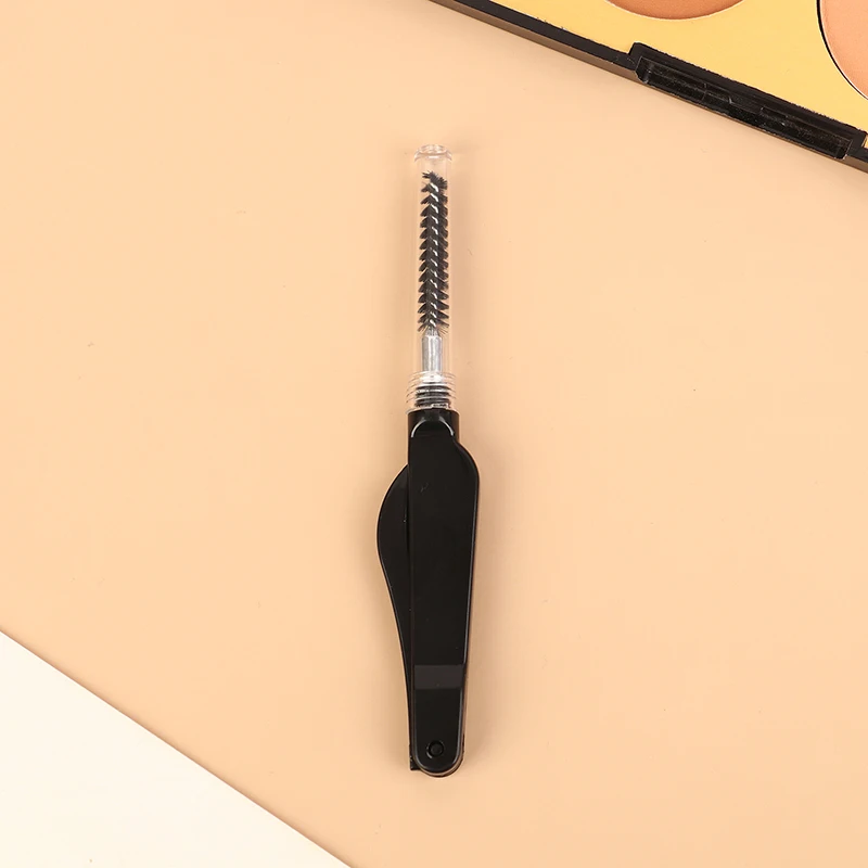 Double Head Fashion Foldable Steel Eyebrow Eyelashes Eye Brow Extension Brush Metal Comb Cosmetic Makeup Tools Eyelashes Comb