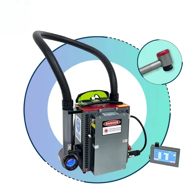 2024 Besting selling 100w  cleaning machine to remove rust and paint lazer rust cleaning