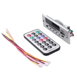 Bluetooth 5.0 MP3 Decoder Board 12V Audio Module Car MP3 Player Music Speaker Car Vehicles MP3 USB FM TF Radio Board