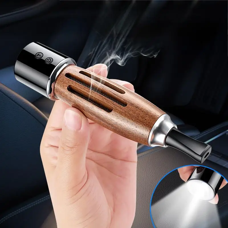

New Multifunctional Cigarette Lighter That Does Not Shed Cigarette Ash Smoking Tool For Driving Solid Wood Charging Lighter