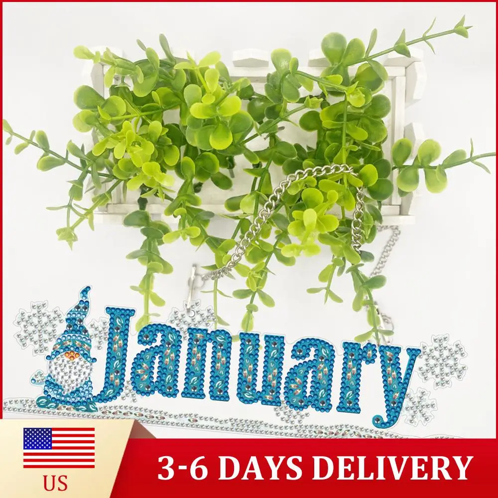 

Набор для алмазной вышивки 2D: плоские подвески-гномы для окон, декор для стен и дверей, наборы для создания алмазных картин своими руками