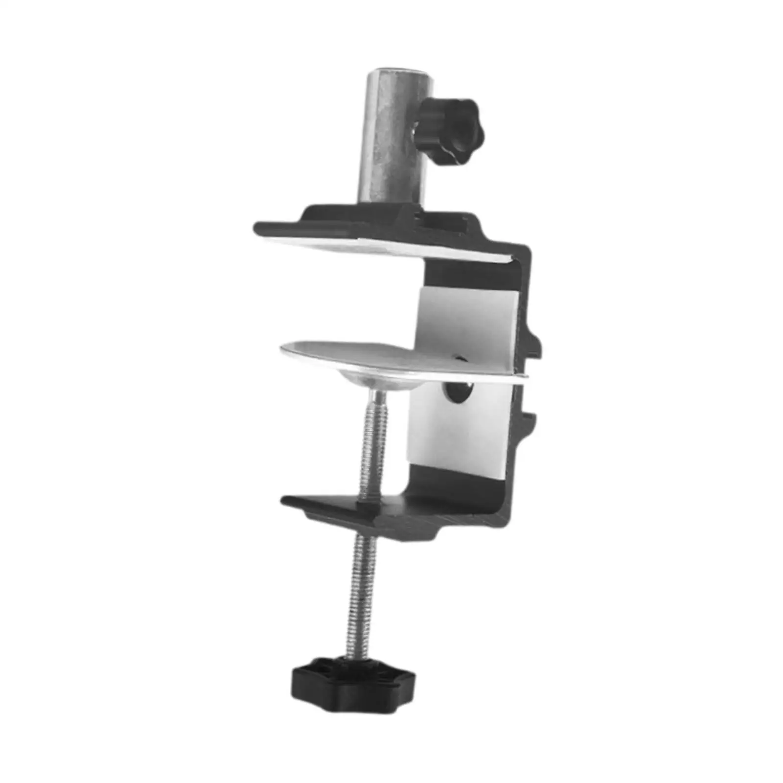 Schreibtischhalterungsklemme aus Metall mit verstellbaren Schrauben, C-Klemme für Mikrofonarm