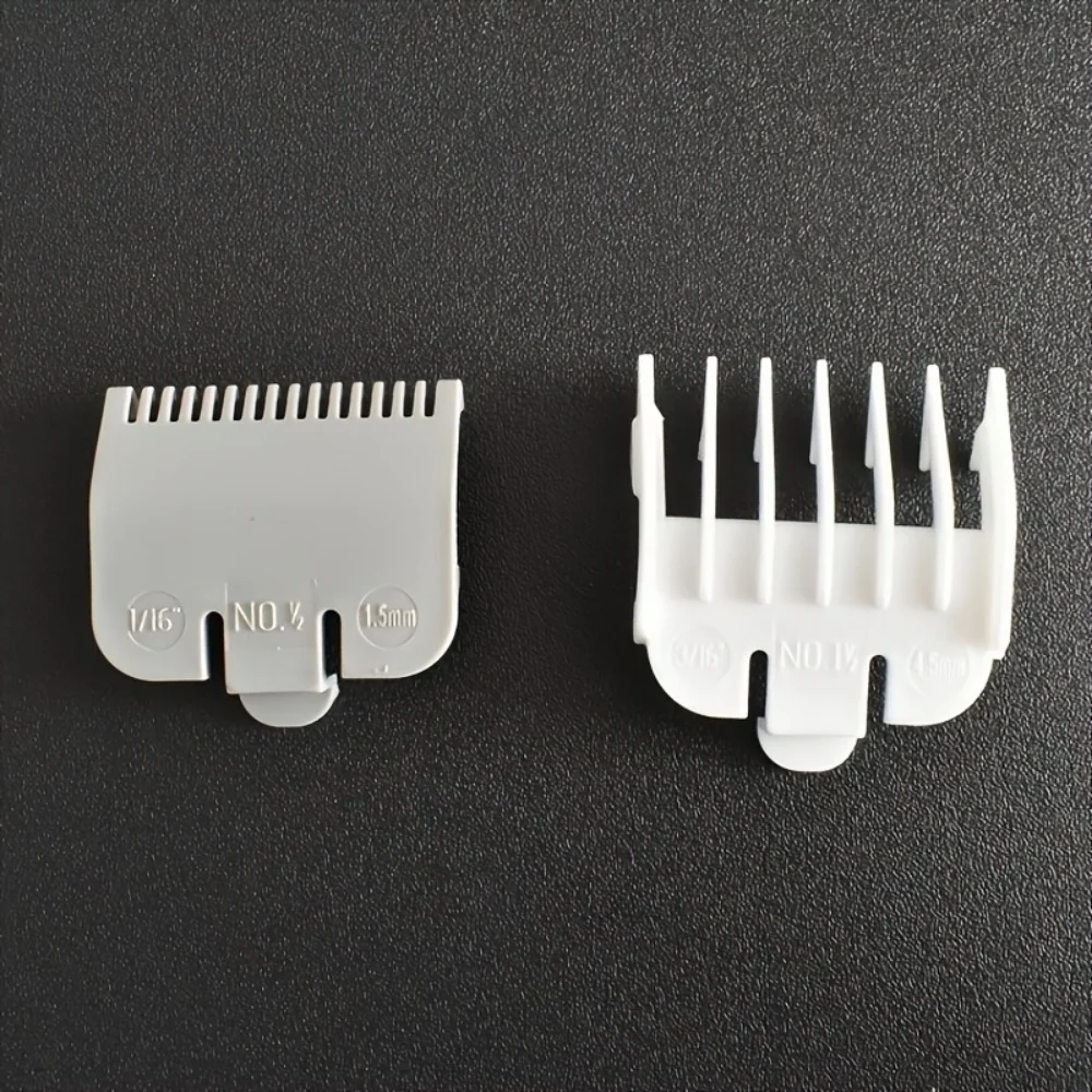 3-Piece Set of Hair Cutting Guide Combs, Salon Hair Clipper Accessories Positioning Combs, Hair Styling Caliper Combs, Hairdressing Tool Accessories - view 4