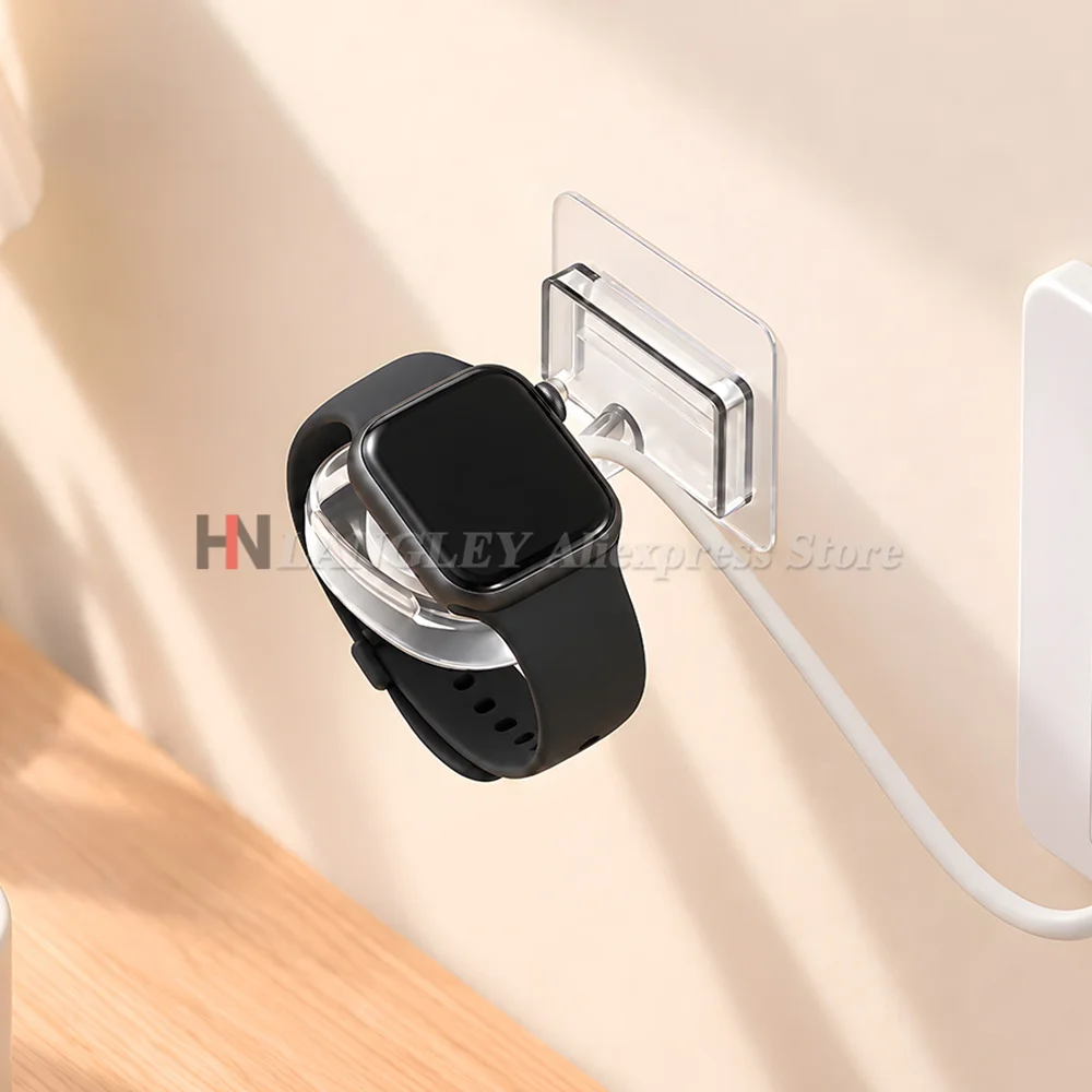 Wall Mounted Watch Charging Stand, Multifunctional Watch Holder, Watch Display Storage Rack for Charging and Organizing Watches