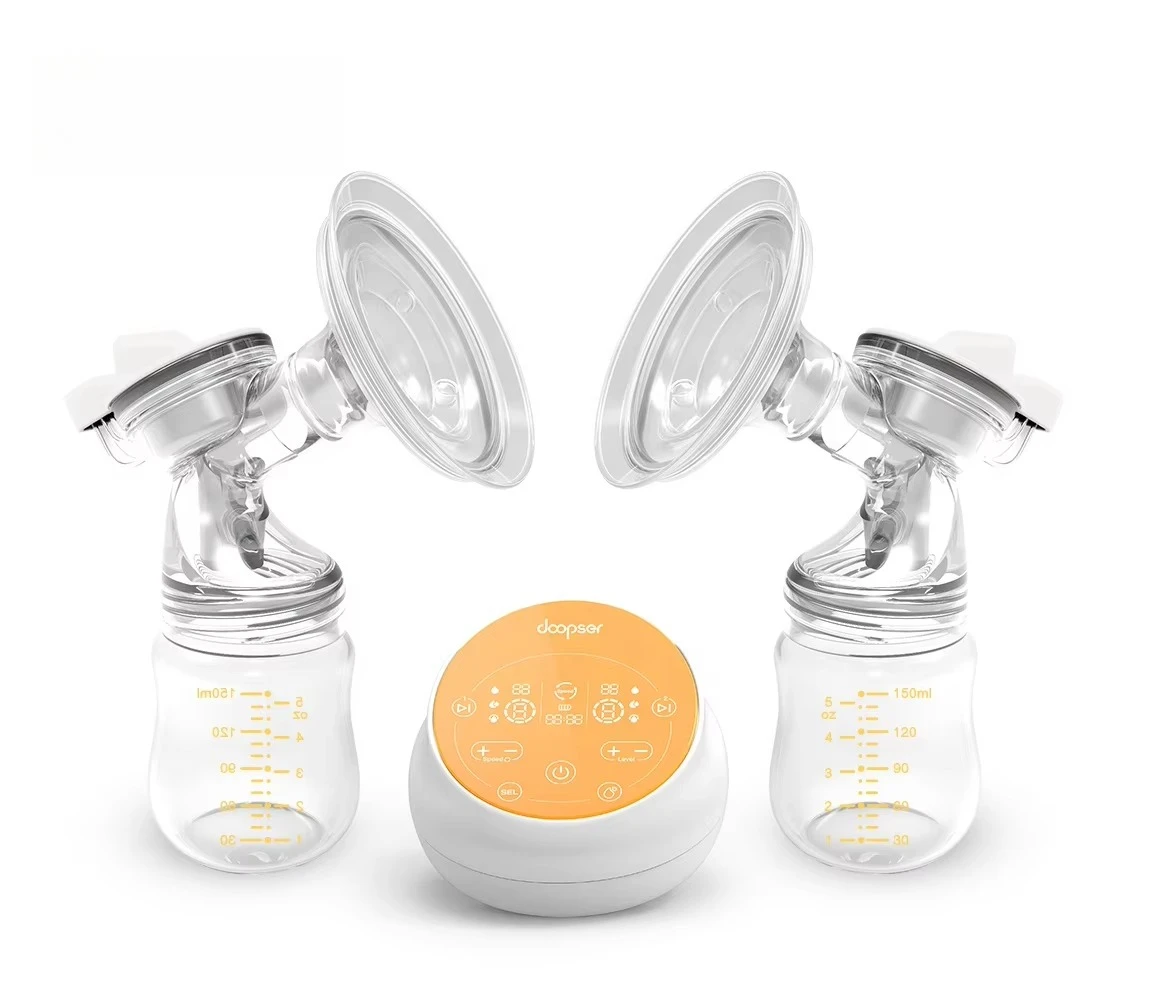

New Design Portable Dual Motors Electric Breast Pump Wearable Breast Pump Portable Electric Breast Pump