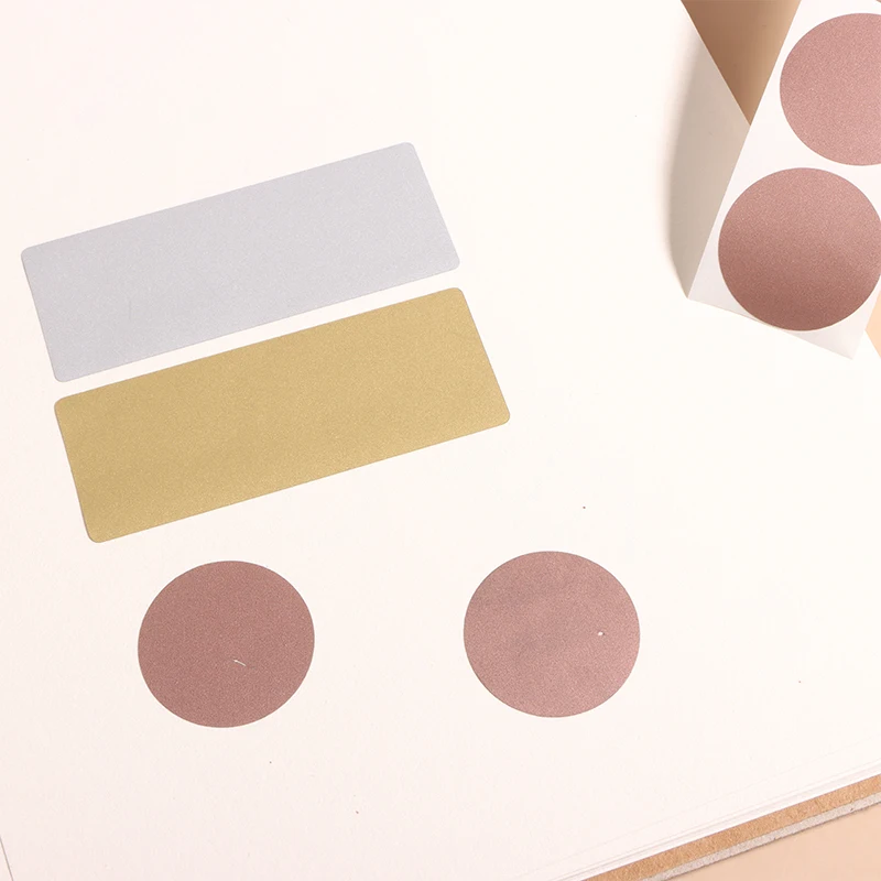 300Pcs/Roll Interactive Scratch Off Stickers - Uncover the Secret Code in Each Label