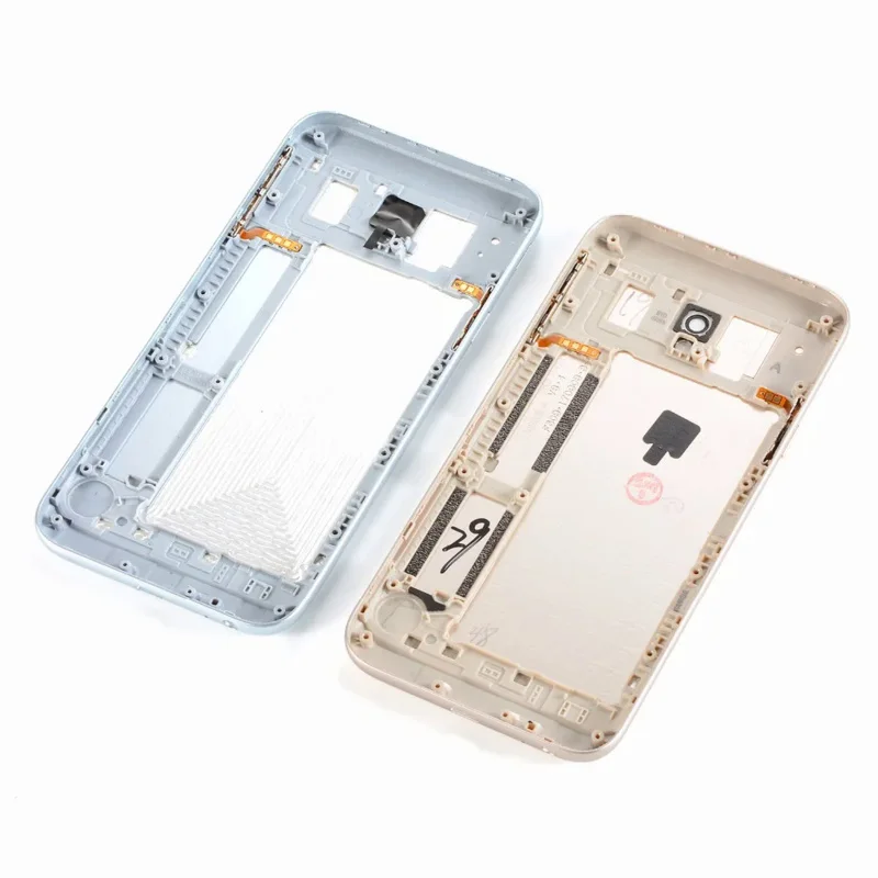 For Samsung Galaxy J3 J5 J7 Pro 2017 J330 J530 J730 Back Battery Cover Door Rear Housing Case Replace with Middle Frame